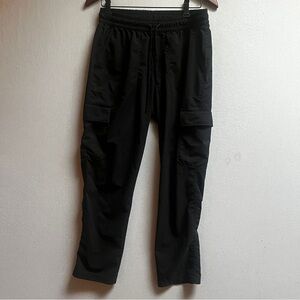 The North Face Black Cargo Track Pants Sz S